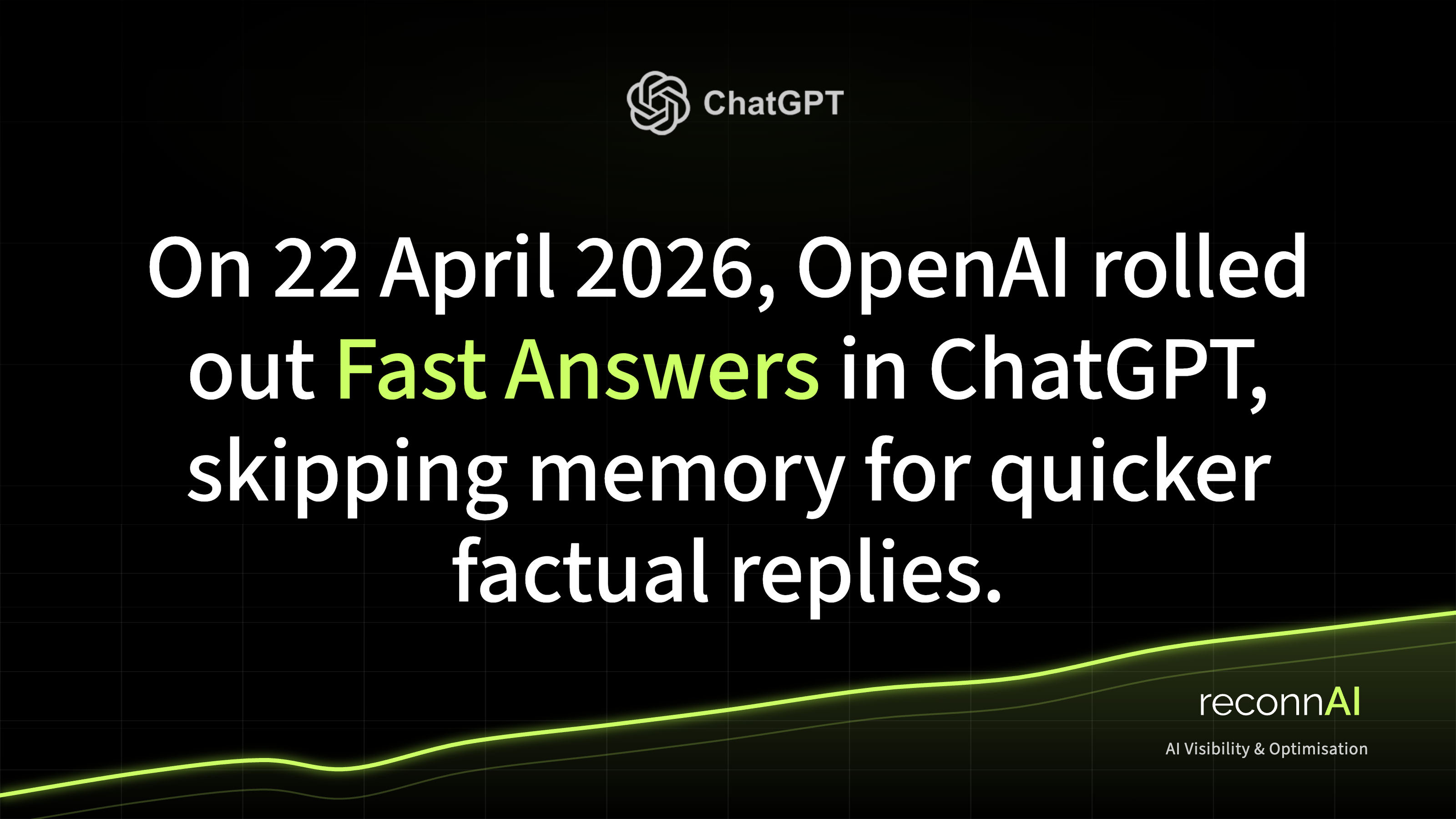 ChatGPT Fast Answers: What Bypassing Memory Means for AI Visibility