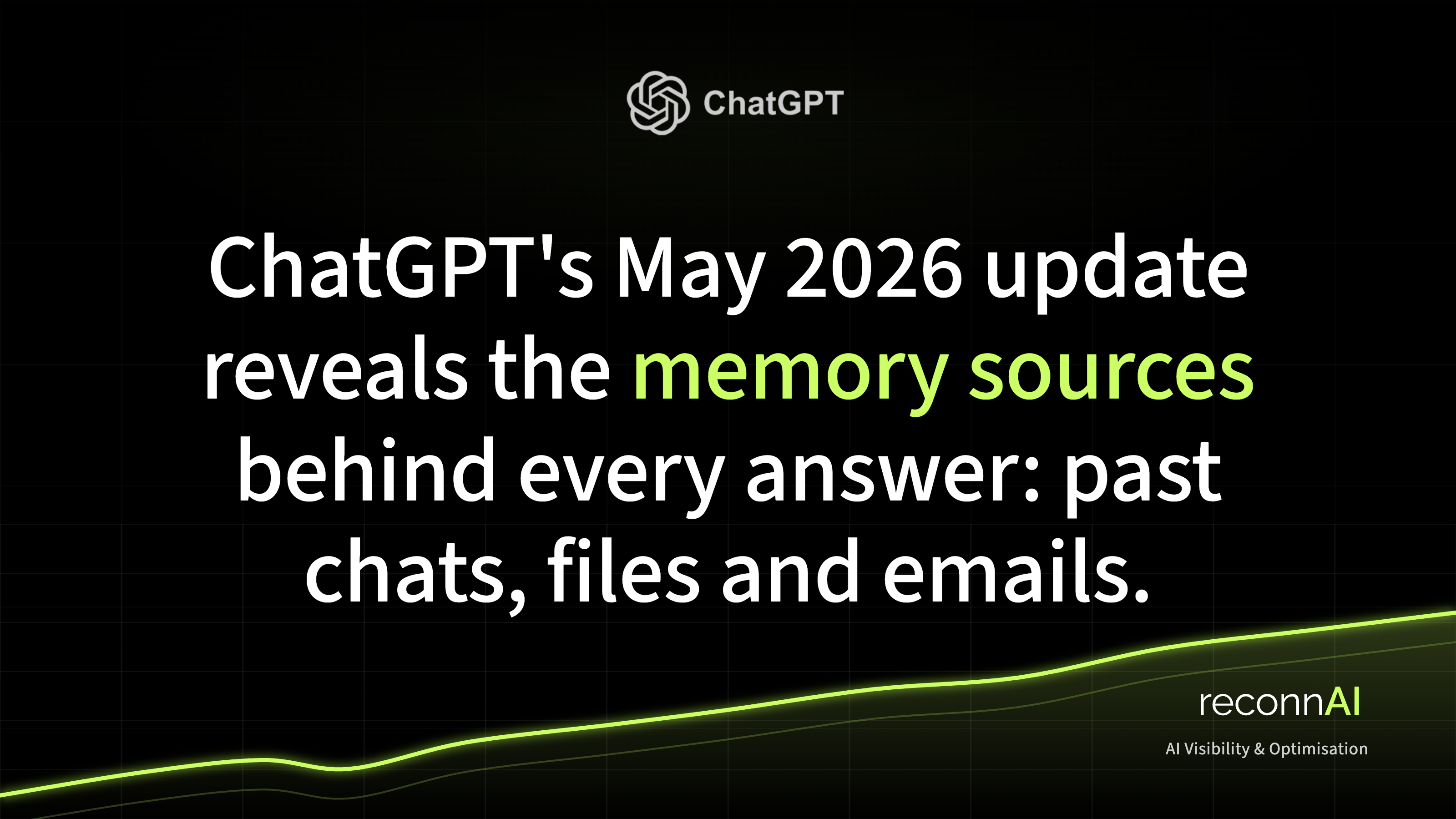 ChatGPT Memory Sources: What the May 2026 Update Means for AI Visibility