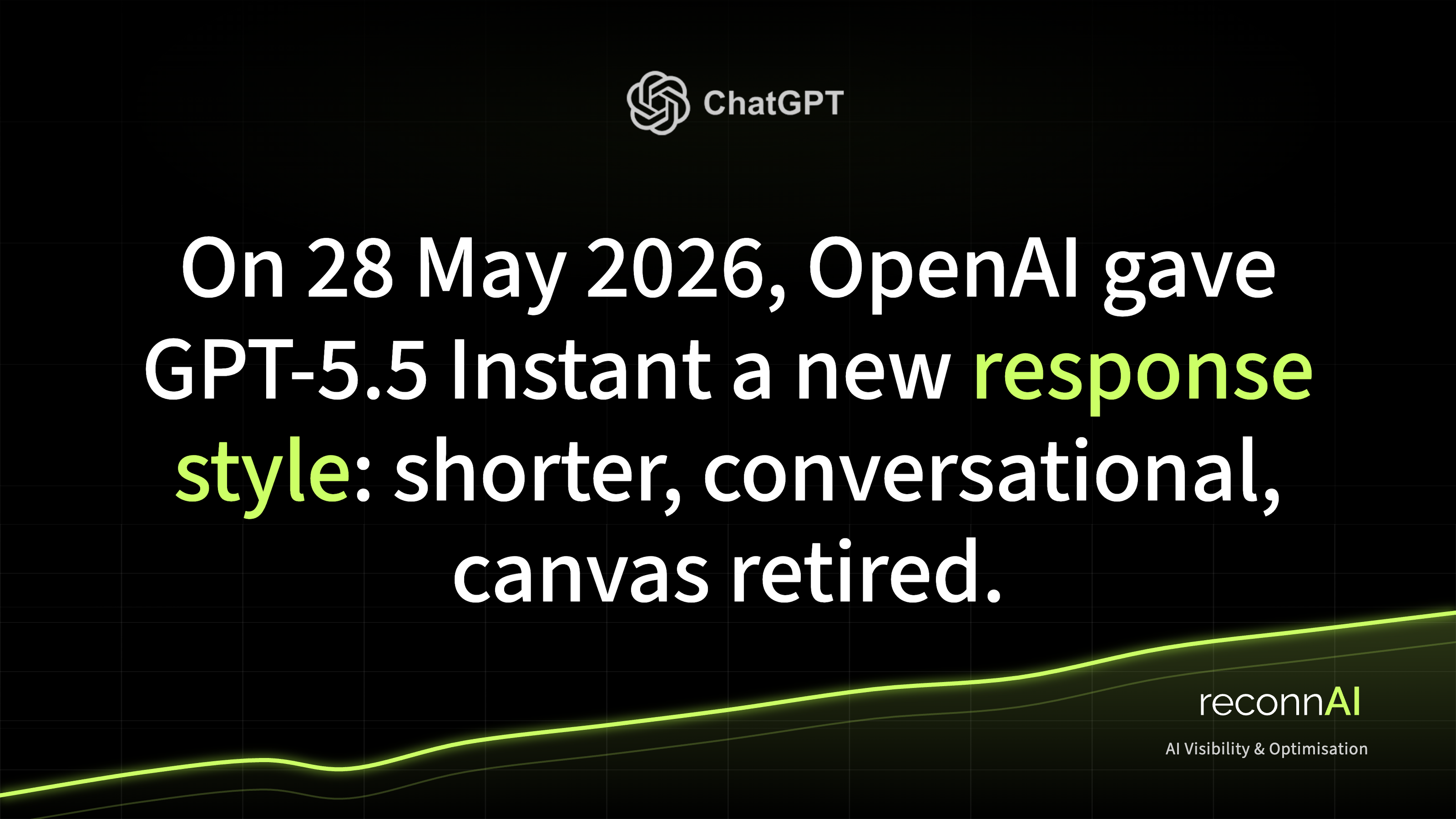 GPT-5.5 Instant Response-Style Update: What Shorter, Canvas-Free Answers Mean for Your AI Visibility